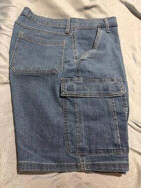 Mens Wrangler Cargo Jean shorts